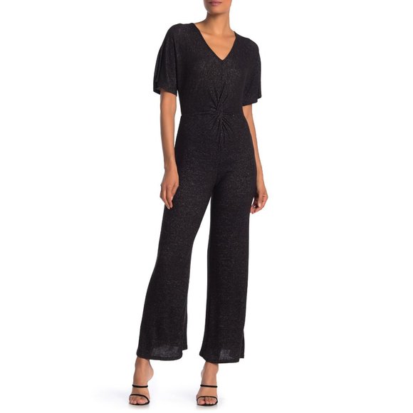 NWT Nordstrom Vanity Room Twist V-Neck Jumpsuit - Picture 1 of 2